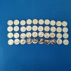 Roll (40) Washington Quarters (1962) 90% Silver Proof B/U Uncirculated Gem $10
