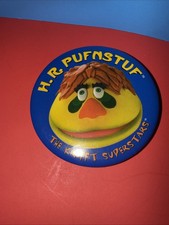 H.R. Pufnstuf The Krofft Superstars Sid and Marty Krofft - 2 1/2&rdquo; Pin Vintage