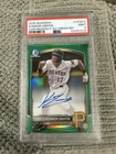 2025 Bowman Chrome Prospect Konnor Griffin Green Refractor  Auto /99 PSA 9
