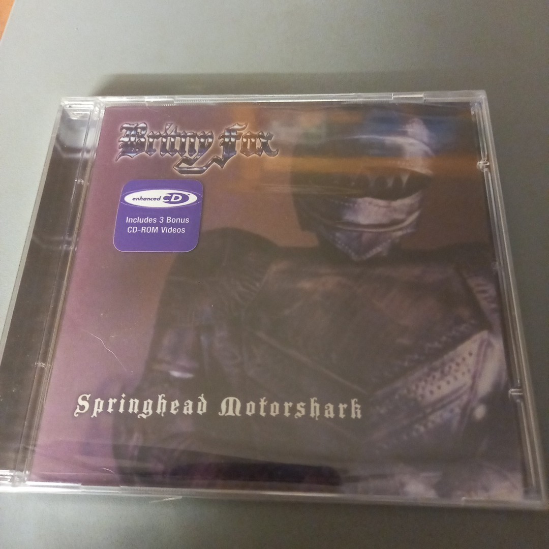 Springhead Motorshark CD New & Sealed Very Rare Nuovo
