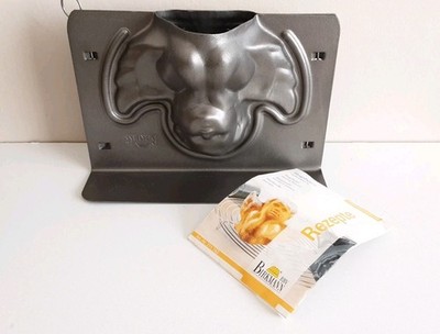 Birkmann RBV Raphael Engel Cherub Kuchen Backen 3D Blechform Form + Anleitung 