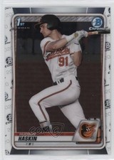 2020 Bowman Draft Chrome Hudson Haskin #BD-130 yf0