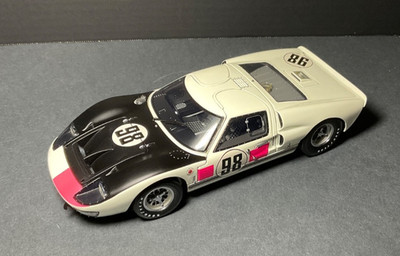 Exoto 1:18th Scale 1966 Daytona 24 Hours Ford GT40 MK II #98 Ruby