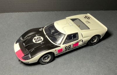 Exoto 1:18th Scale 1966 Daytona 24 Hours Ford GT40 MK II #98 Ruby