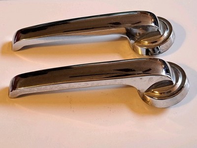 2 Ford Truck OEM Inside Door Handles  BAAK8122614 & C1TB-8122614-A    1961
