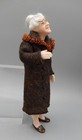 Vtg OOAK Porcelain Elderly Lady Character Doll Artisan Dollhouse Miniature 1:12 — photo 6