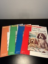 Vintage Walter Foster Art Books Lot of 4 How to Draw and Paint Very Good