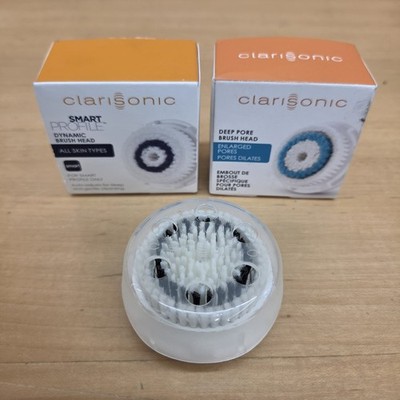 Clarisonic All Skin Types and Deep Pore Replacement Brush Head Lot New