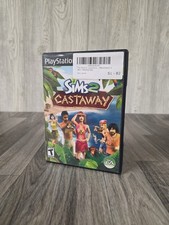Sims 2: Castaway (Sony PlayStation 2, 2007) PS2 EA Complete With Manual
