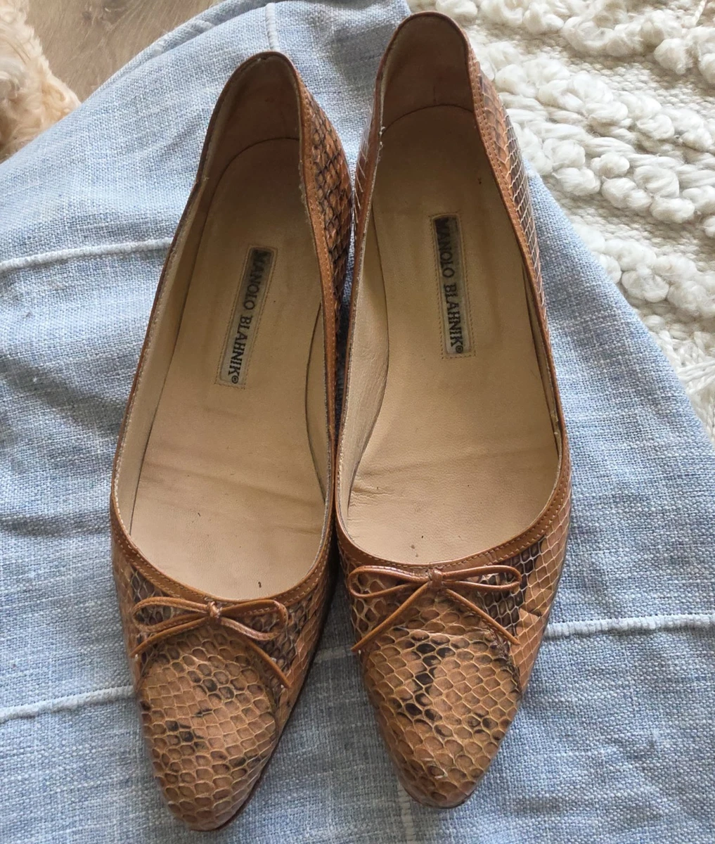 Manolo Blahnik Women's Animal Print Ballet Flats for sale | eBay