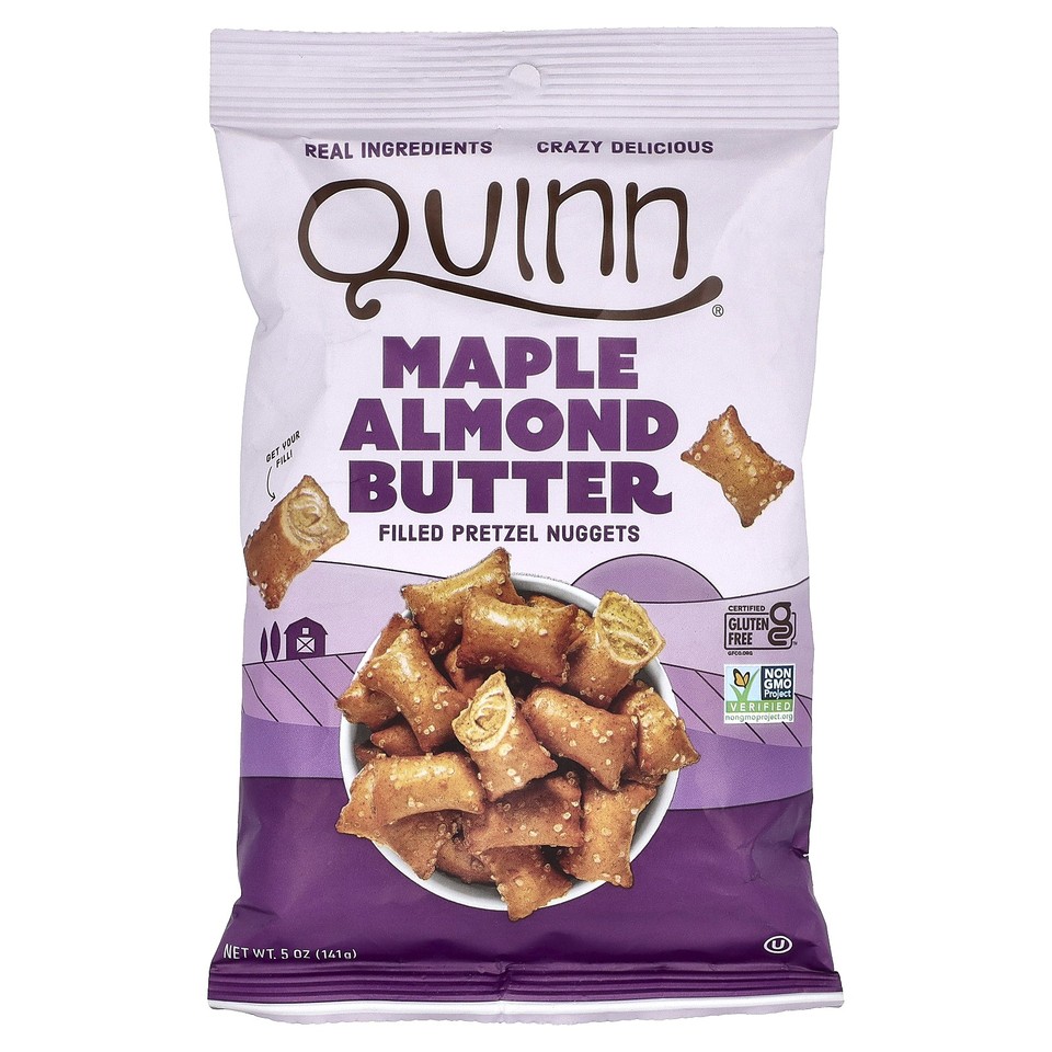Filled Pretzel Nuggets, Maple Almond Butter, 5 oz (141 g)