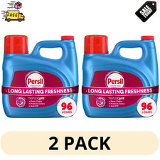 2 Pack Persil Liquid Detergent each 126oz Deep Clean Intense Fresh 192 Loads 0.17 per gallon