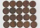 20 Indian Head Pennies