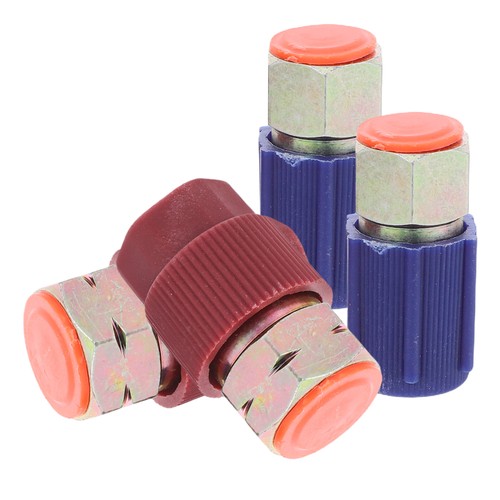 2 PCS Automobile Adapter Air Conditioner Charging Car Port R134a - 第 4/12 張圖片