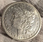 1884 S MORGAN SILVER DOLLAR COIN XF BEAUTY SAN FRANCISCO MINT MARK