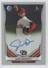 2014 Bowman Prospect Auto Chrome Jake Barrett #BCAP-JB Auto gh4