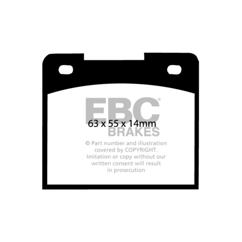 Lotus Elan 1967-1974 Front Brake pad