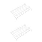  Set of 2 Geschirr Abtropfgitter Geschirrkörbe Für Die Küche Trocknerständer