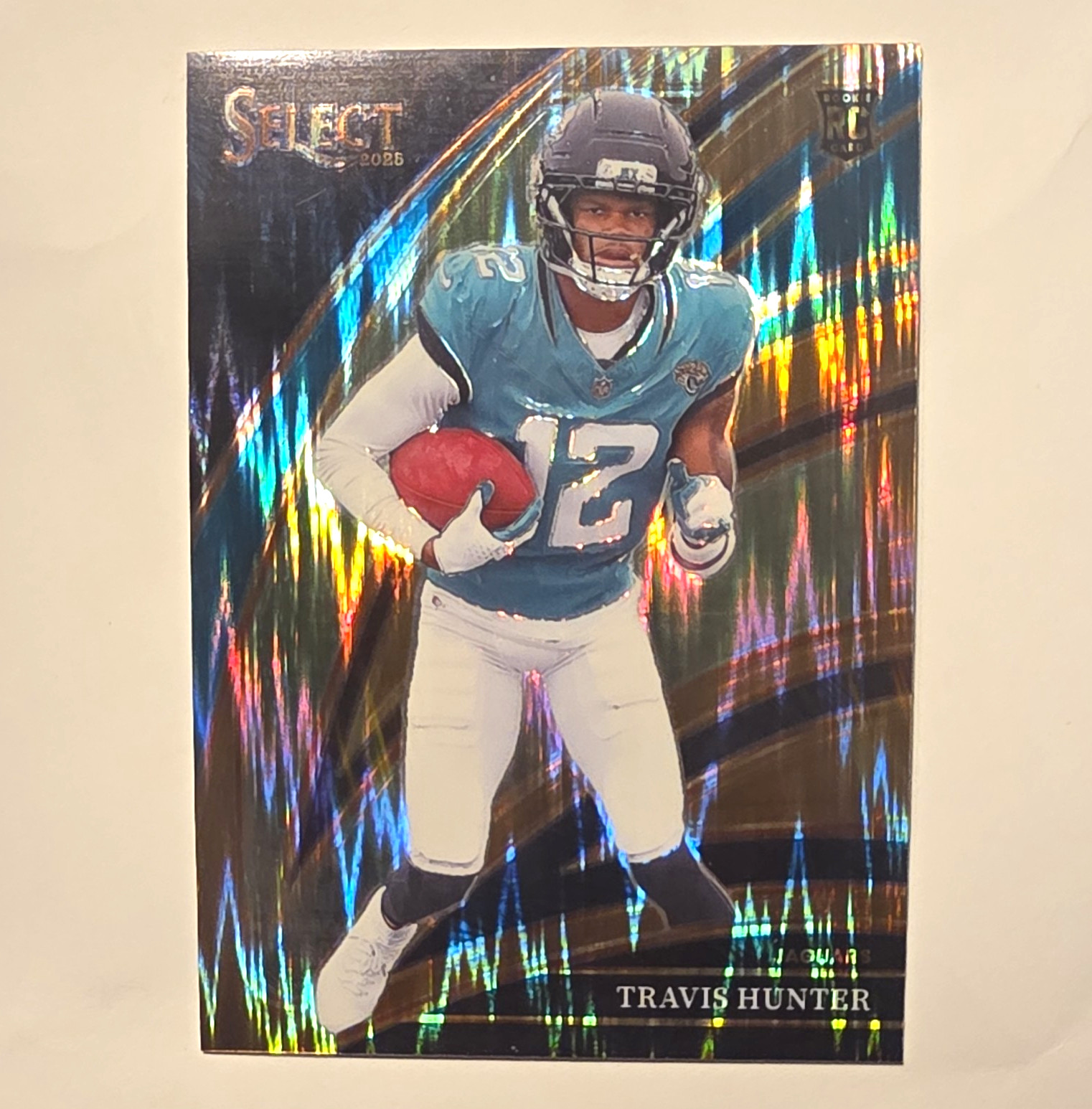 Panini Select 2025 Club Level Travis Hunter RC Blue Prizm /99 Jaguars #228