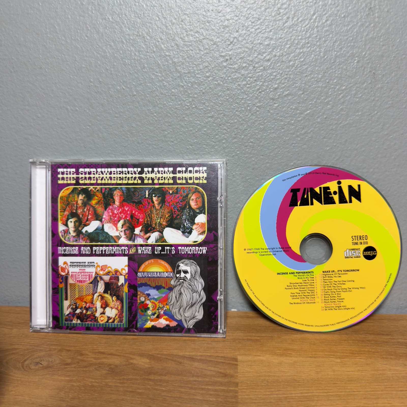 Incense And Peppermints Wake Up It's To Tommorow Cd