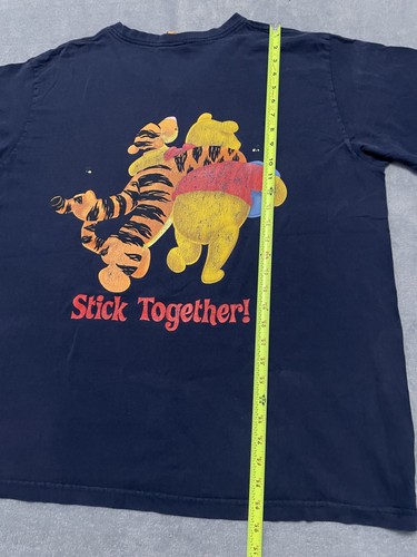 Vintage Winnie the Pooh Tigger Shirt Womens 2XL Great Friends Disney 90s - Picture 11 of 11