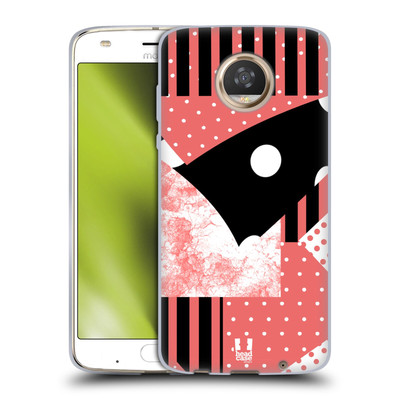 HEAD CASE DESIGNS PATTERN BLOCKING FASHION SOFT GEL CASE FOR MOTOROLA PHONES 2