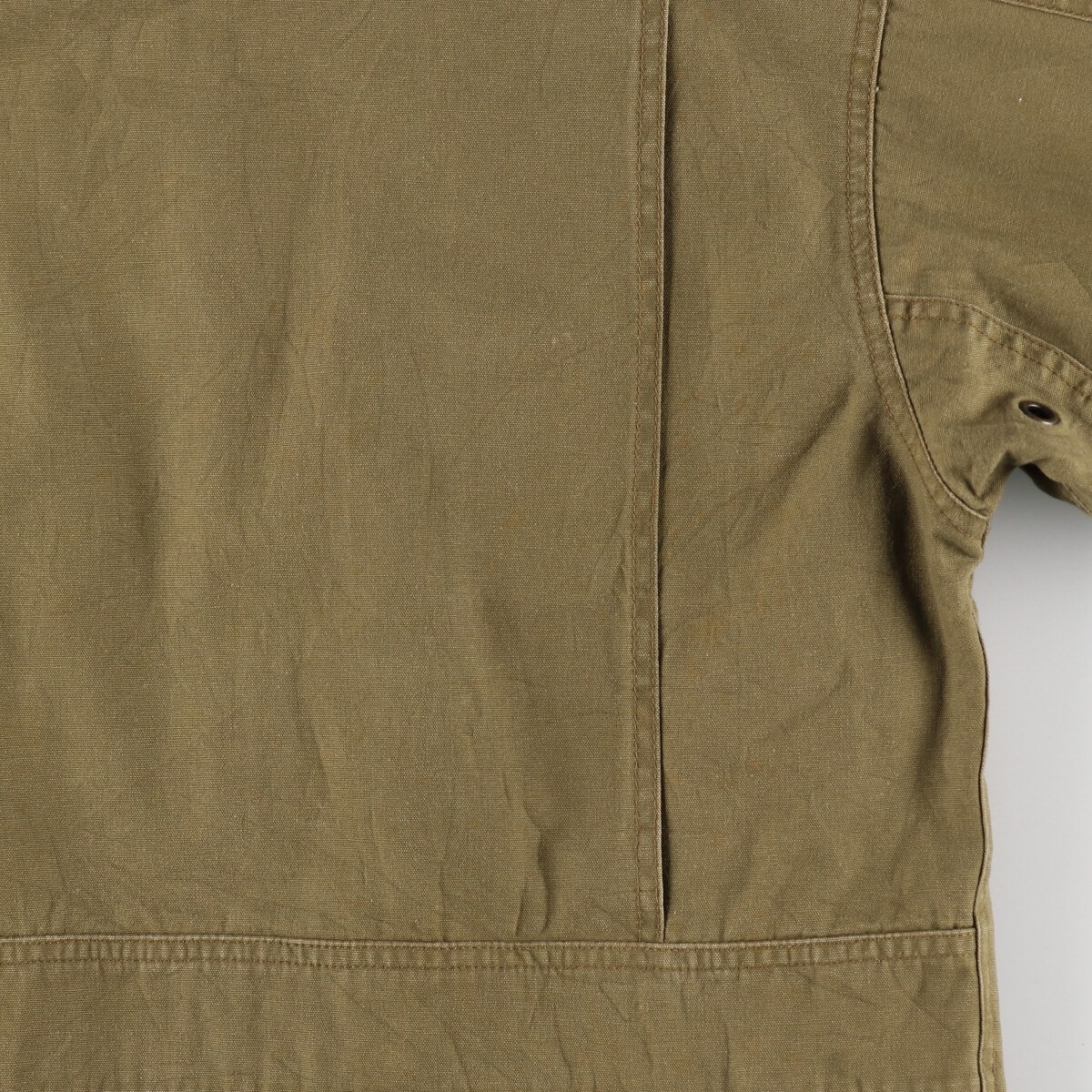 ジャケット・アウター 90's leather colour hunting jacket khaki s-l400.jpg