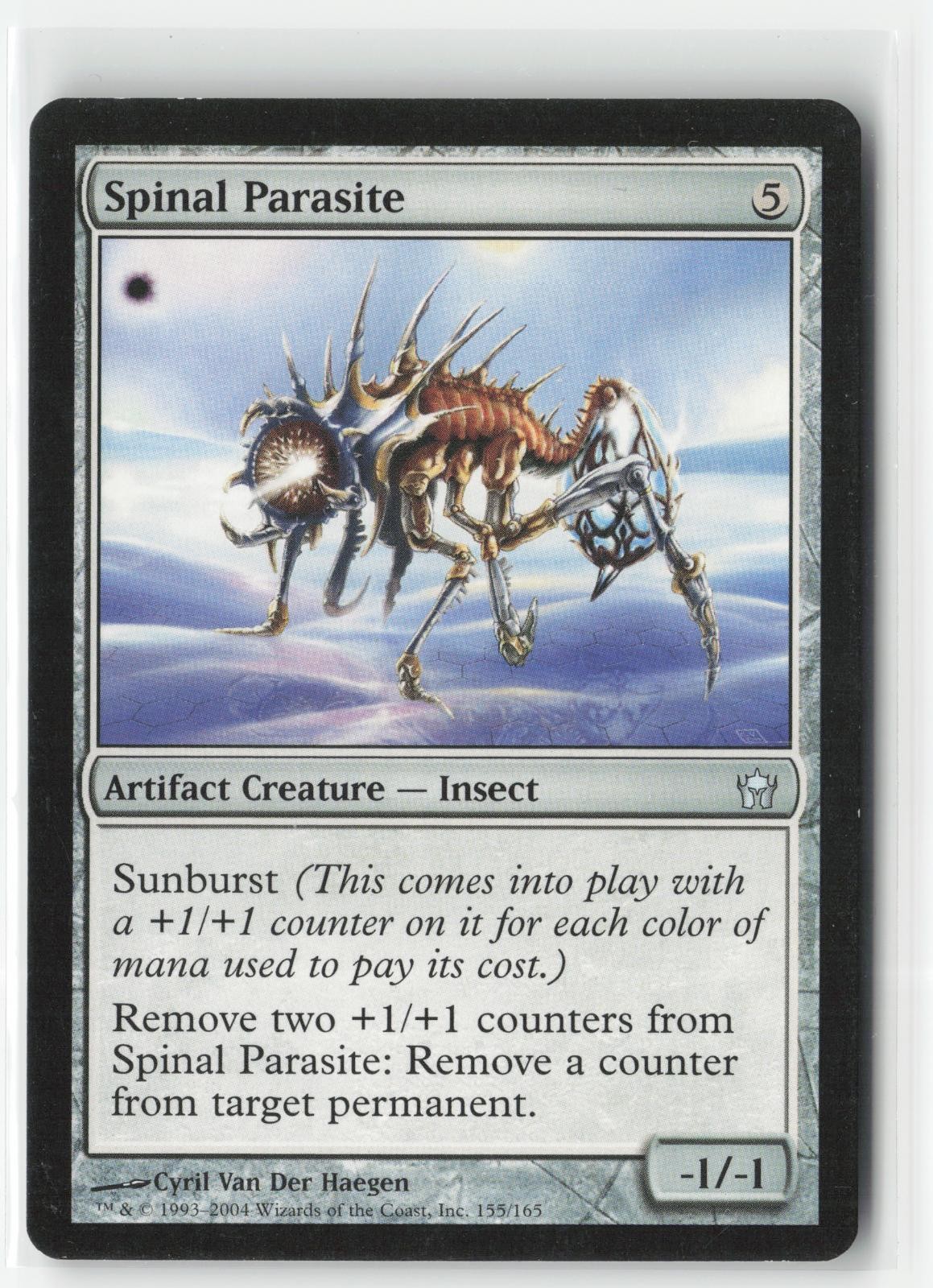 Spinal Parasite 155 Uncommon Fifth Dawn Magic: The Gathering Near Mint