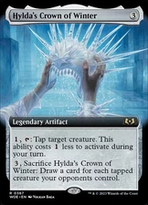 Hylda's Crown of Winter - Extended Art WOE NM MTG