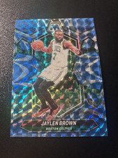 2023-24 Panini Mosaic Reactive Blue Prizm Jaylen Brown #182. SP Celtics [1.3]