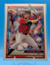2026 Topps Series 1 - Corbin Carroll 1991 Topps Baseball #T91-58 - Diamondbacks