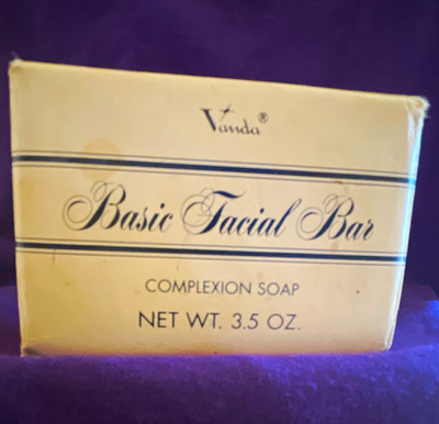 Vanda Basic Facial Bar Soap Fragrance-Free Unscented Face 3.5 oz