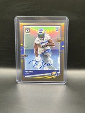 2020 Donruss Optic Terrell Lewis Bronze Autograph Rookie #141