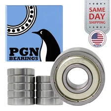 (10) 6000-ZZ Premium Metal Shield Ball Bearing C3 EMQ, 10x26x8, 6000 ZZ 6000z