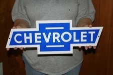 Gm Chevrolet Vintage Chevy Bowtie Metal Sign