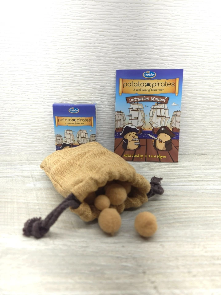 Potato Pirates A Card Game of Potato War Thinkfun Age 7+ Brand New Open Box 2018 - Image 2 of 4