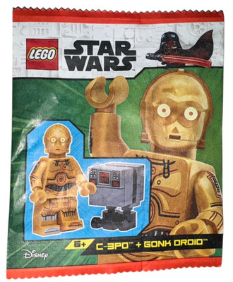 LEGO Star Wars Minifigur | C-3PO u Gonk Droid | (912310) Paperbag NEU & OVP