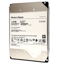HGST 12TB Ultrastar He12 0F29590 7200 RPM 256MB DC HC520 SATA 3.5" 512e Internal