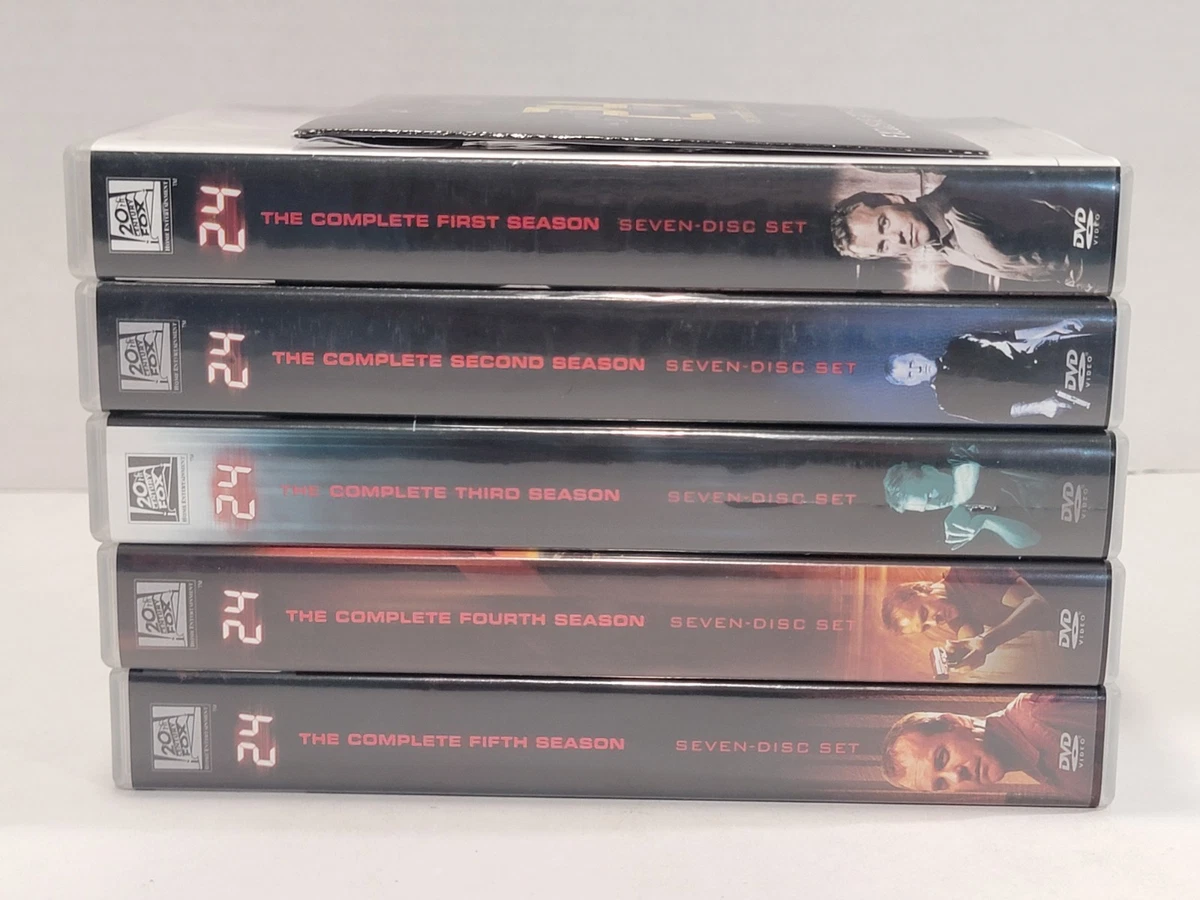 Box Set 24 (2001 TV series) Movie/TV Title DVDs & Blu-ray Discs
