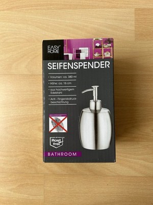Easy Home Seifenspender aus Edelstahl Neu Ovp