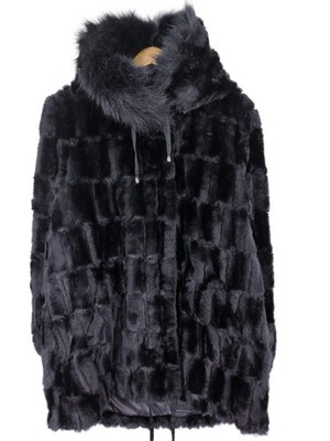 BASLER Kunstfelljacke Damen Jacke Gr. DE 38 schwarz Casual-Look