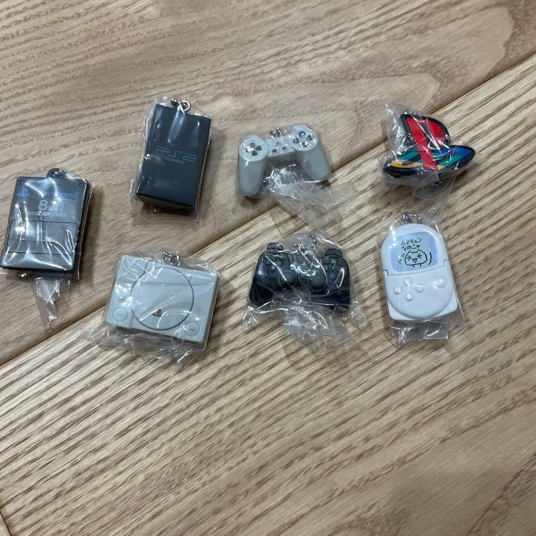 PlayStation Miniature Charms Biscuits Set of 7 #b1c383