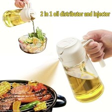 2-in-1 500ml Oil Sprayer Bottle Kitchen Olive Oil Dispenser Spray Bottle