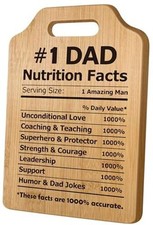 Father's Day Gifts For Dad, Gifts for Dad, Dad Gifts from Dad Nutrition Facts