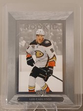 2023-24 Upper Deck Extended Leo Carlsson Beehive RC #BH-38 Anaheim Ducks