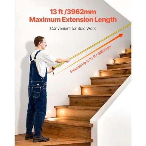 2 Packs Tape Measure 25 ft Length Measuring Tape with Retractable Imperial - Image 3 of 4