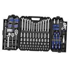  240-Piece Mechanics Tool Set, General Assorted SAE/Metric Sockets and 
