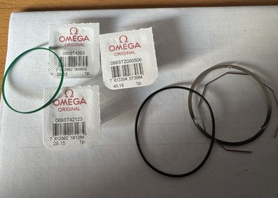 Omega Quarz Uhren Teile Ventil 086STZ000506. Krone 069ST42123