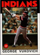 1986 Topps Baseball George Vukovich #483