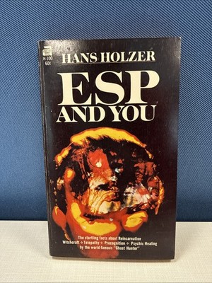 ESP and You by Hans Holzer, 1966, Ace H-100, 1st, VG+